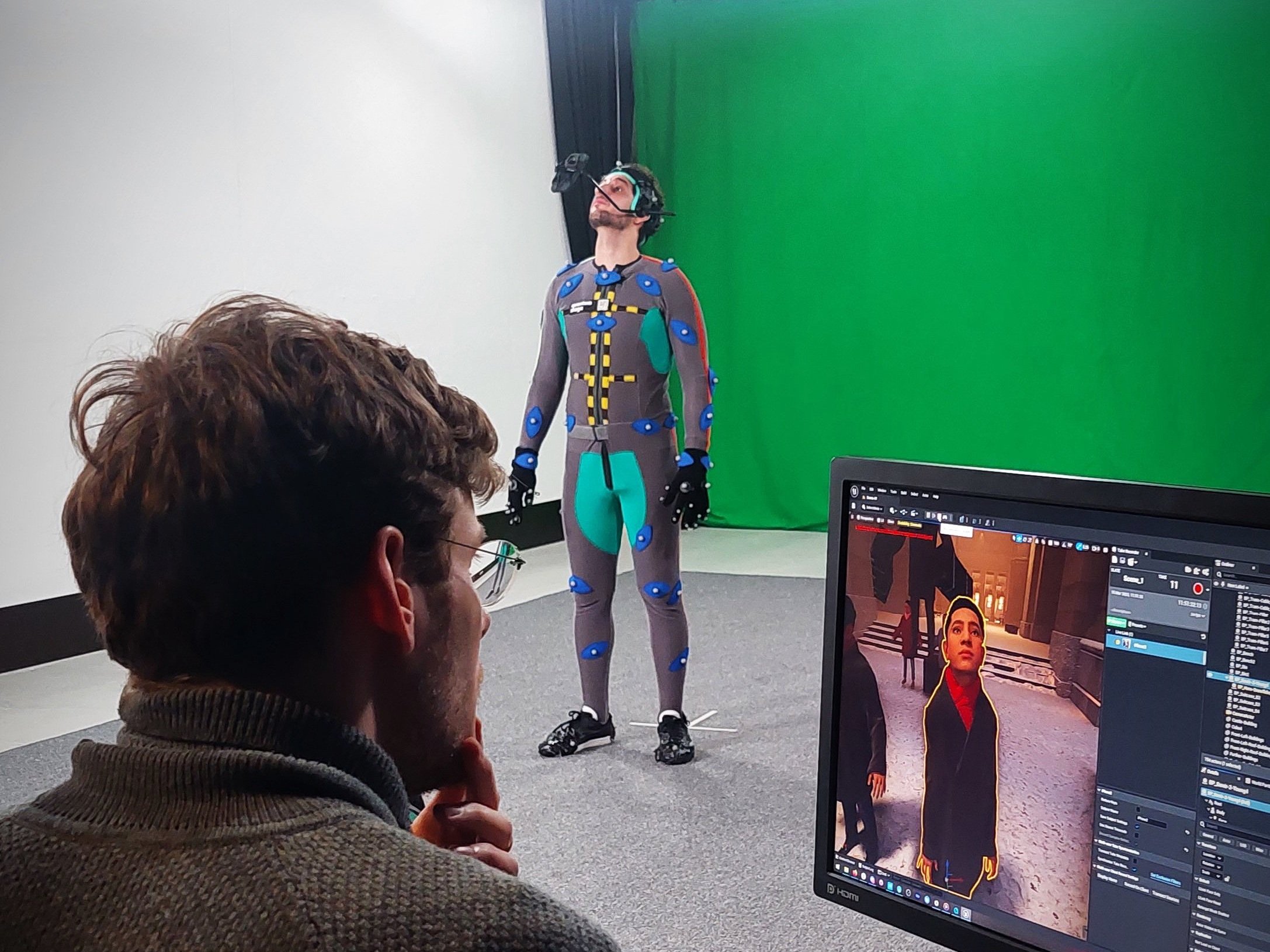 Motion Capture behind the scenes